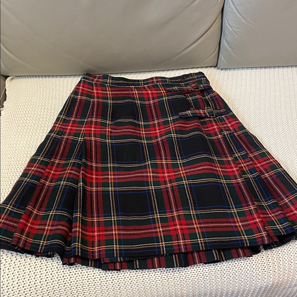 Tabi international Vimtage plaid skirt ladies size 4 - Picture 5 of 7